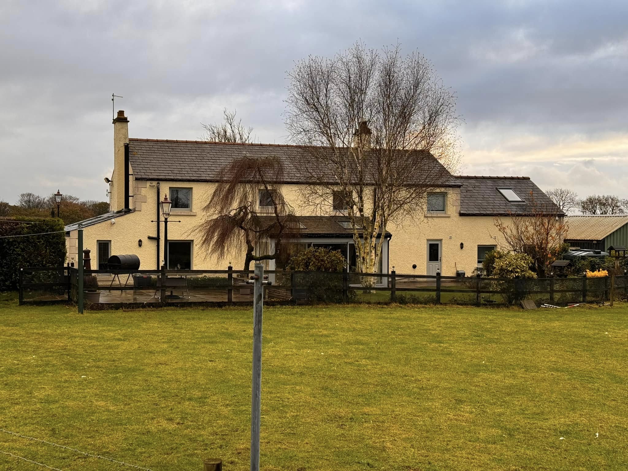 Farmhouse CCTV system camera placement