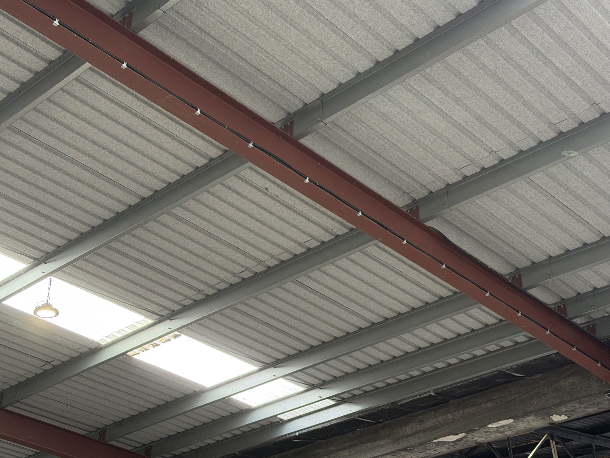Electrical supply installation work at Recycling Lives, Preston