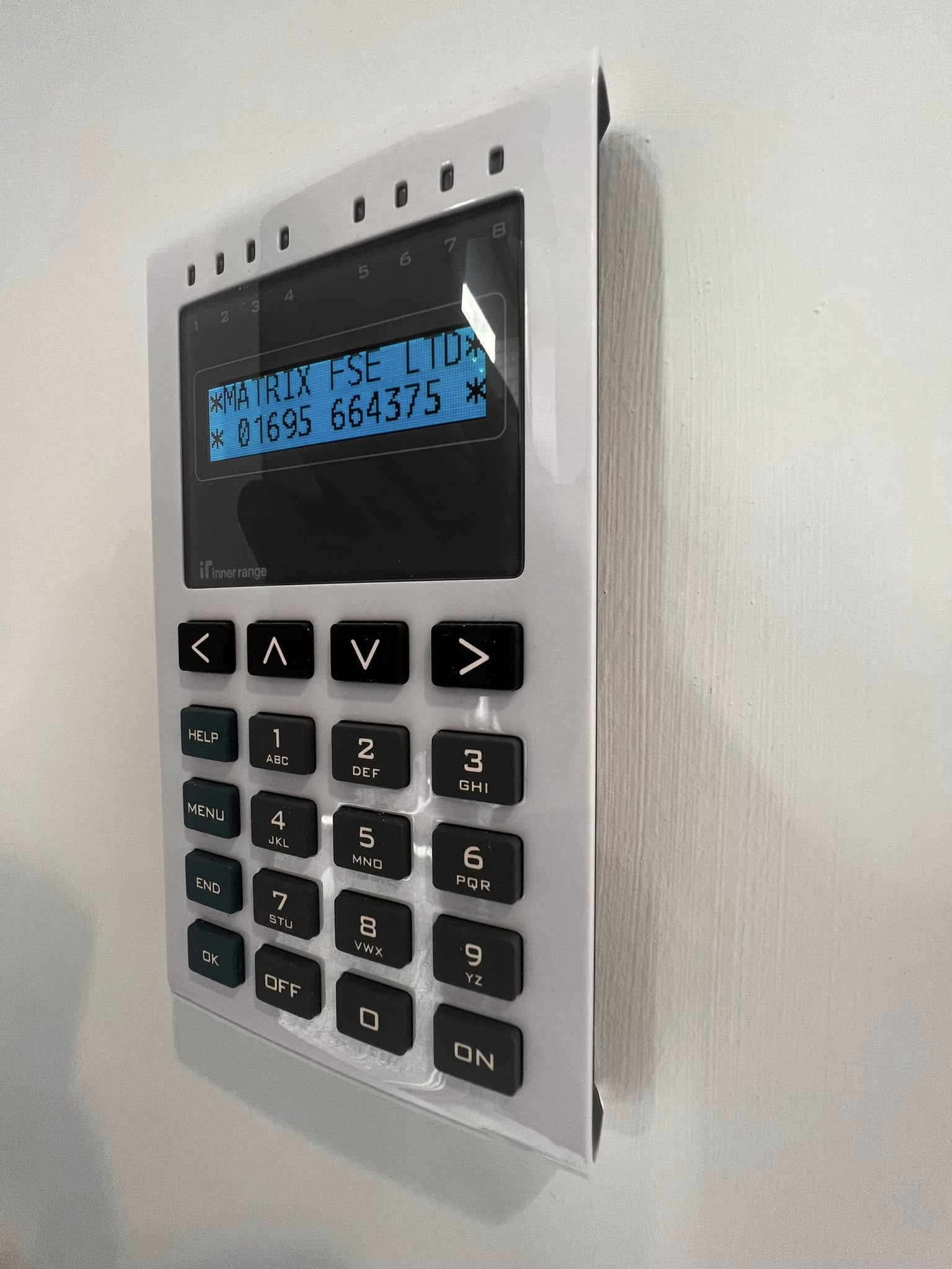 New build commercial security installation
