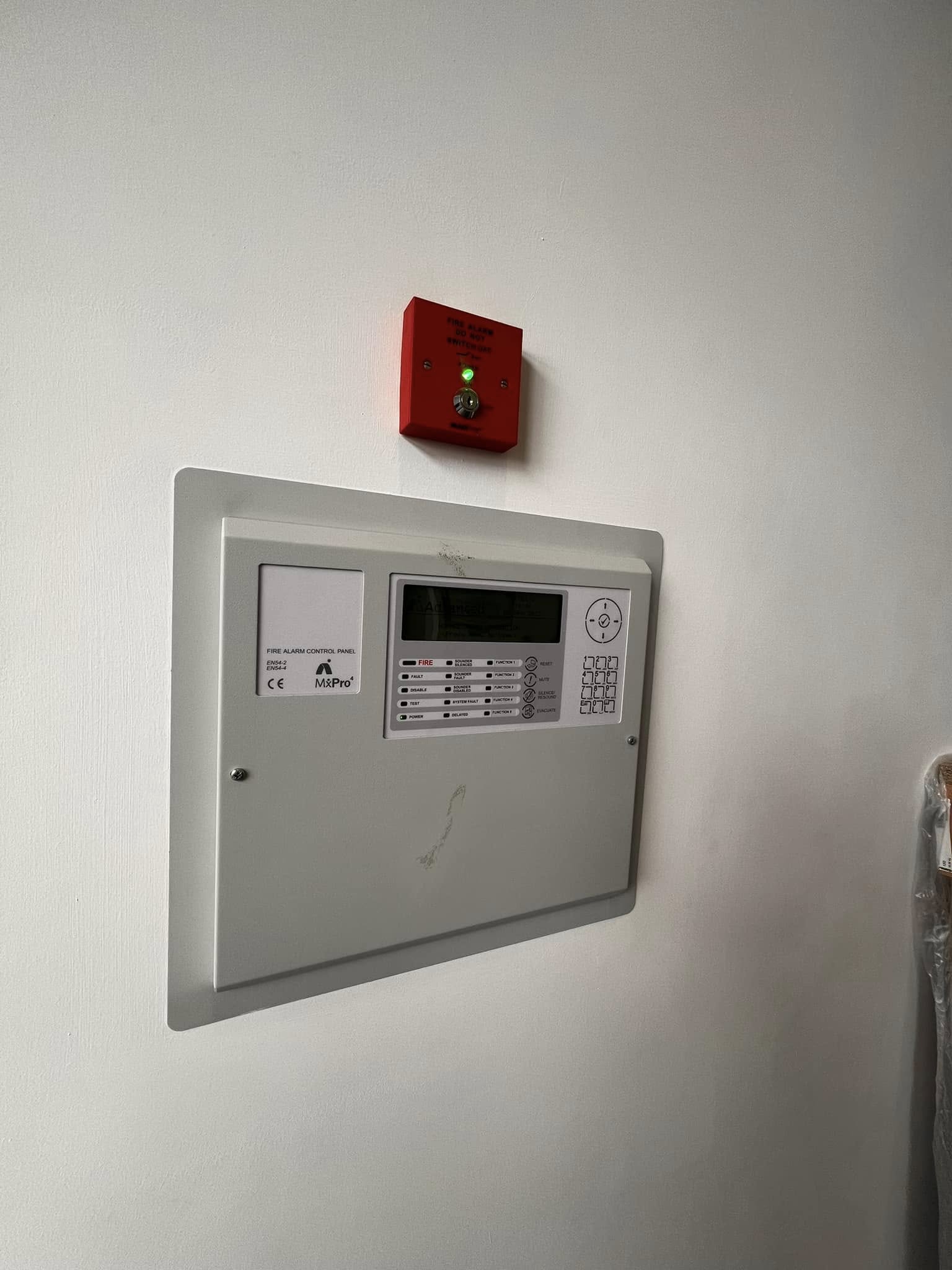 Commercial fire and security system