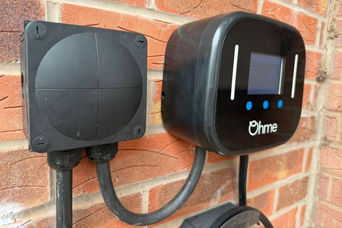 Ohme EV charging point installed by Matrix FSE