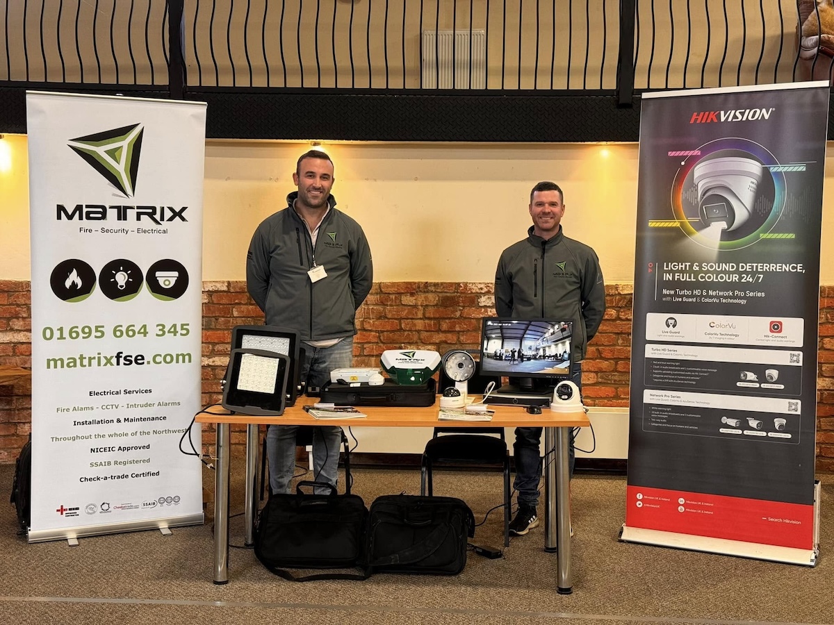 Matrix FSE team at a trade event